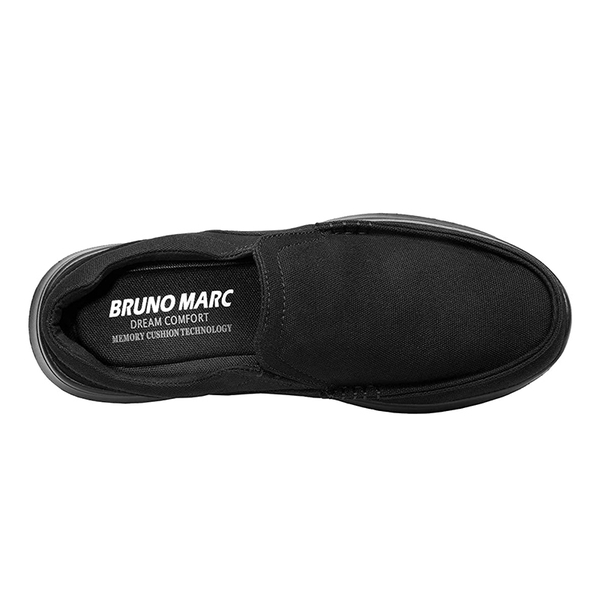 Men's Canvas Loafer SlipOn LoafersBruno Marc